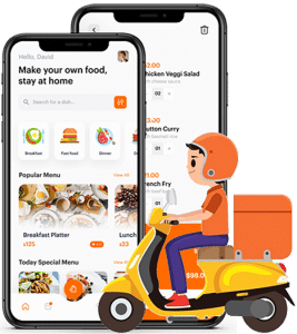 customer App Food Delivery